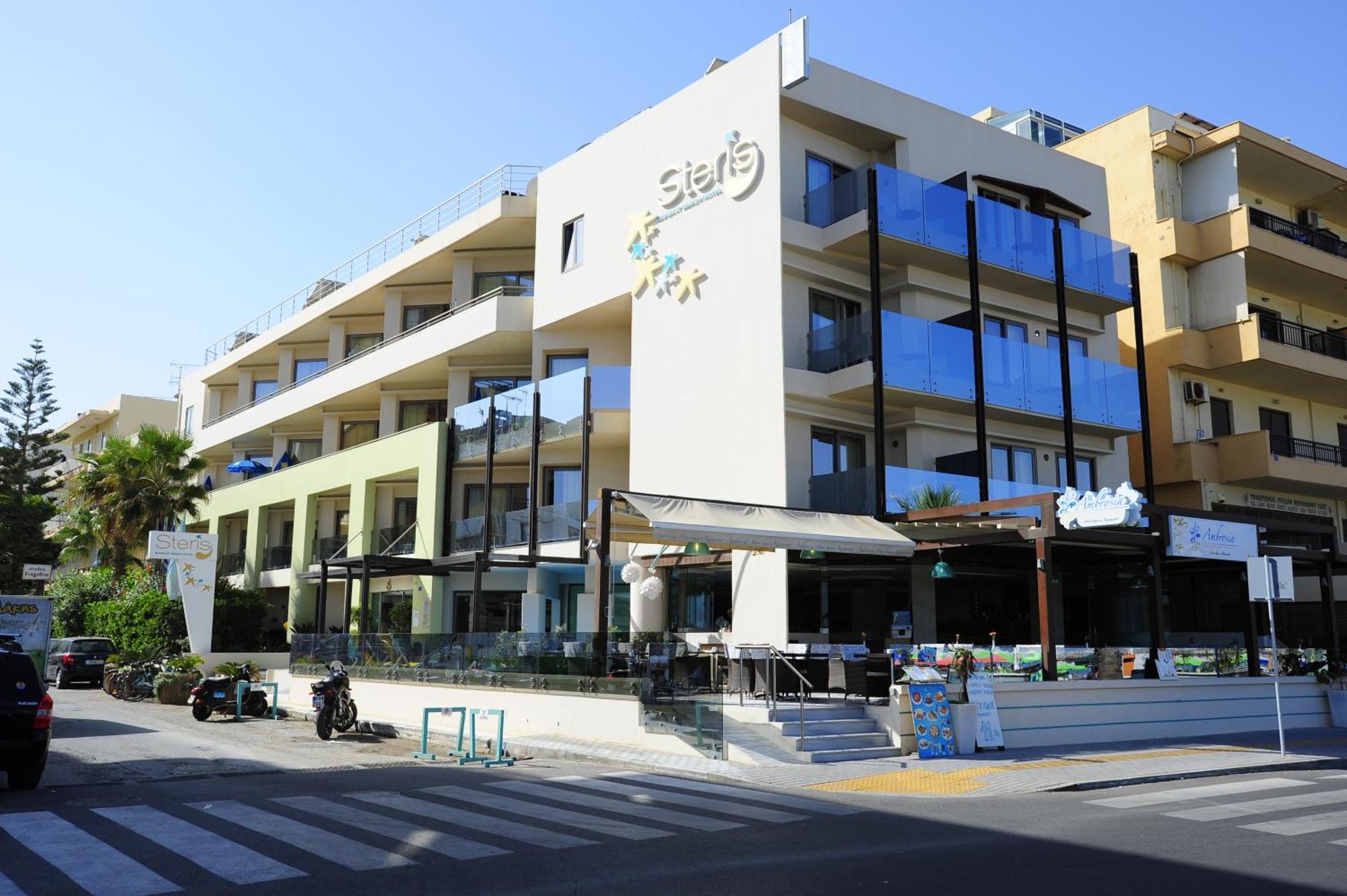 ريثيمنو Steris Elegant Beach Hotel & Apartments المظهر الخارجي الصورة